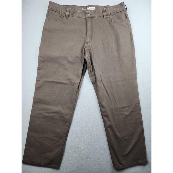 Carhartt Other - Carhartt Pants Mens 40x30 Brown Rugged Flex Canvas Relaxed Fit Stretch 5 Pocket